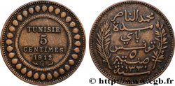 TUNISIE - PROTECTORAT FRANÇAIS 5 Centimes AH1330 1912 Paris