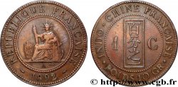 FRENCH INDOCHINA 1 Centième 1892 Paris