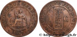 FRENCH INDOCHINA 1 Centième 1887 Paris
