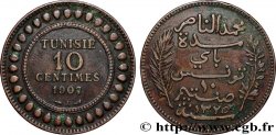 TUNISIA - FRENCH PROTECTORATE 10 Centimes AH1325 1907 Paris