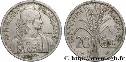 FRENCH INDOCHINA 20 Centièmes (poids léger) 1939 Paris
