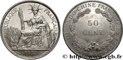 FRENCH INDOCHINA 50 Centièmes 1936 Paris