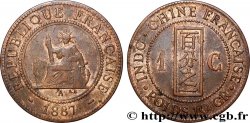 FRENCH INDOCHINA 1 Centième 1887 Paris
