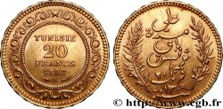GOLD, PALLADIUM & PLATINUM INVESTMENT 20 Francs or Bey Ali AH1310 1892 Paris