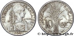 INDOCHINE FRANÇAISE 10 Centièmes 1940 Paris TTB 