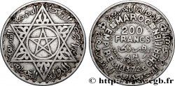 MOROCCO - FRENCH PROTECTORATE 200 Francs AH 1372 1953 Paris