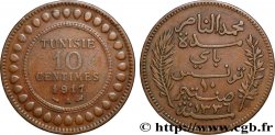 TUNISIA - French protectorate 10 Centimes AH1336 1917 Paris