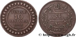 TUNISIA - French protectorate 10 Centimes AH1326 1908 Paris