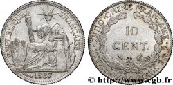 FRENCH INDOCHINA 10 Centièmes 1937 Paris