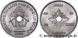 LAOS 20 Cents Royaume du Laos, éléphants 1952 Paris