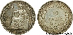 INDOCHINE FRANÇAISE 10 Centièmes 1902 Paris