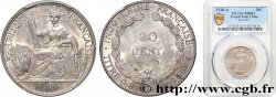 INDOCHINE FRANÇAISE 20 Centièmes 1916 Paris