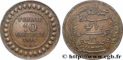 TUNISIE - PROTECTORAT FRANÇAIS 10 Centimes AH1334 1916 Paris