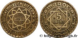 MAROC - PROTECTORAT FRANÇAIS 5 Francs AH 1365 1946 Paris