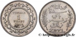 TUNISIE - PROTECTORAT FRANÇAIS 1 Franc AH1334 1915 Paris