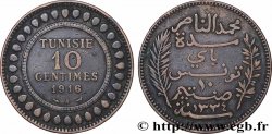 TUNISIE - PROTECTORAT FRANÇAIS 10 Centimes AH1334 1916 Paris
