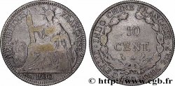 INDOCHINE FRANÇAISE 10 Centièmes 1930 Paris