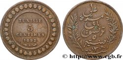 TUNISIA - French protectorate 5 Centimes AH1309 1892 Paris