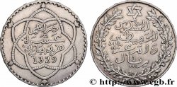 MAROKKO 10 Dirhams (1 Rial) Moulay Hafid I an 1329 1911 Paris