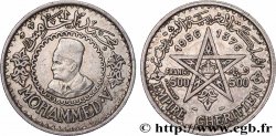 MAROKKO - FRANZÖZISISCH PROTEKTORAT 500 Francs Mohammed V an AH1376 1956 Paris