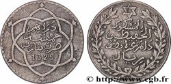 MAROKKO 5 Dirhams (1/2 Rial) Moulay Hafid I an 1329 1911 Paris