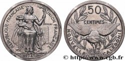 NEW CALEDONIA Piéfort 50 Centimes 1949 Paris MS 
