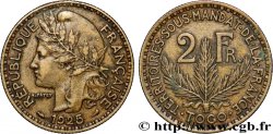 TOGO - FRANZÖSISCHE MANDAT 2 Francs 1925 Paris