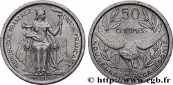 NOUVELLE CALÉDONIE 50 Centimes Union Française 1949 Paris