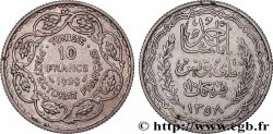 TUNISIE - PROTECTORAT FRANÇAIS 10 Francs au nom du Bey Ahmed an 1358 1939 Paris
