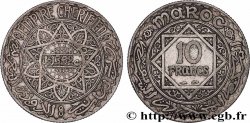 MAROKKO - FRANZÖZISISCH PROTEKTORAT 10 Francs an 1352 1933 Paris