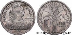 FRANZÖSISCHE-INDOCHINA 10 Centièmes 1945 Beaumont-le-Roger