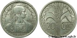 INDOCHINE FRANÇAISE 20 Centièmes ESSAI 1945 Paris TTB+ 