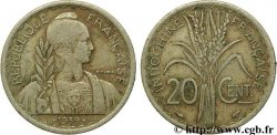 INDOCHINE FRANÇAISE 20 Centièmes 1939 Paris