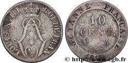GUYANE FRANÇAISE 10 Centimes 1818 Paris - A