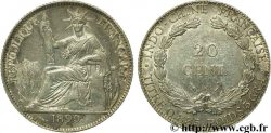 INDOCHINE FRANÇAISE 20 Centièmes 1899 Paris