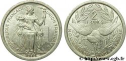 NOUVELLE CALÉDONIE 2 Francs Union Française 1949 Paris
