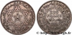 MAROC - PROTECTORAT FRANÇAIS 200 Francs AH 1372 1953 Paris