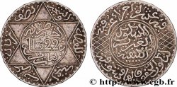 MAROKKO 5 Dirhams (1/2 Rial) Abdul Aziz I an 1322 1904 Paris