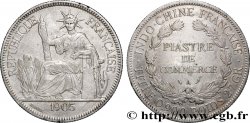 INDOCHINE FRANÇAISE 1 Piastre de Commerce 1905 Paris