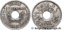 TUNESIEN - Französische Protektorate  10 Centimes AH1338 1920 Paris