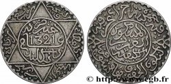 MOROCCO 2 1/2 Dirhams (1/4 Rial) Abdul Aziz I an 1321 1903 Londres