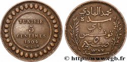 TUNISIA - French protectorate 5 Centimes AH1322 1904 Paris