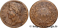 FRENCH COLONIES - Charles X, for Guyana 10 Centimes Charles X 1828 Paris - A