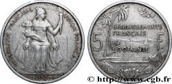 FRENCH POLYNESIA - French Oceania 5 Francs Établissements Français de l’Océanie 1952 Paris