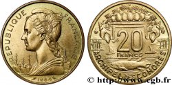 COMOROS  20 Francs 1964 Paris