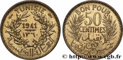 TUNISIE - PROTECTORAT FRANÇAIS Bon pour 50 Centimes 1941 Paris