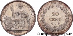 FRENCH INDOCHINA 20 Centièmes 1902 Paris