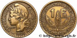 KAMERUN - FRANZÖSISCHE MANDAT 1 Franc 1926 Paris