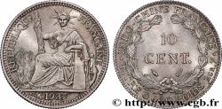 FRENCH INDOCHINA 10 Centièmes 1937 Paris