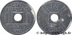 INDOCHINA 1/4 Cent 1942 Osaka